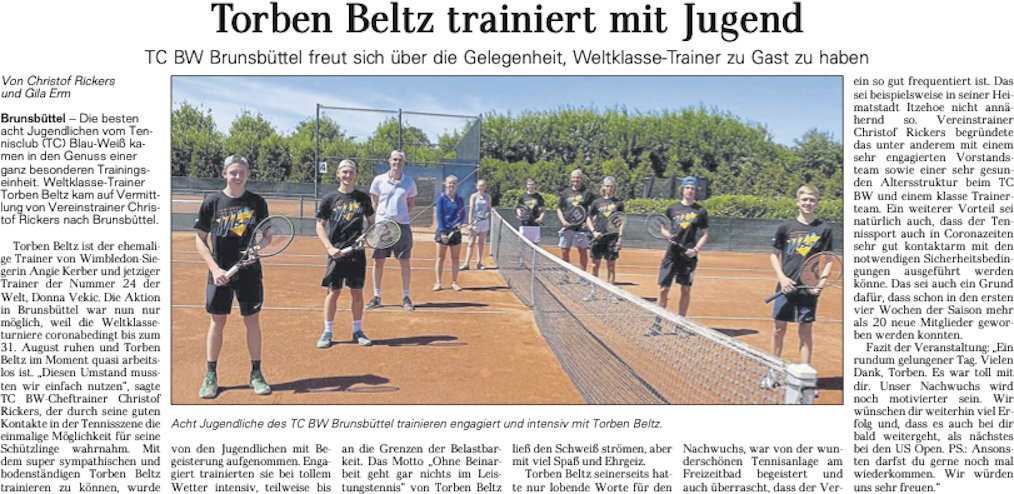 Torben Beltz in Brb